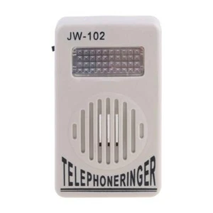 Telephone Ringer Phone Amplifier Ring Speaker Strobe Light Flasher Bell Sound - Zdjęcie 1 z 10