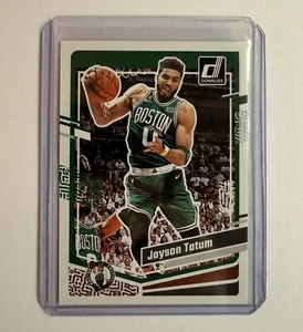 Jayson Tatum 2023-24 Panini Donruss Basketball Base #197 🟢 BOSTON CELTICS ⚪️ - Picture 1 of 2