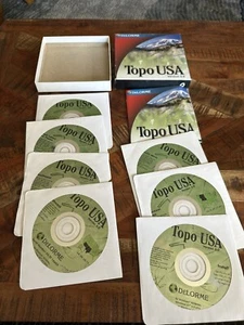 DeLORME Topo USA Version 3.0 2-Disc Full US MAPS - Picture 1 of 1