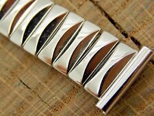 NOS Flex-Let Vintage Unused Stainless Steel Watch Band 16mm 5/8" Expansion Short