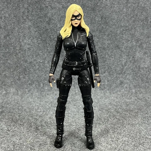 DC Collectibles CW Arrow Laurel Lance Black Canary 6.5" Action Figure - Loose Cover