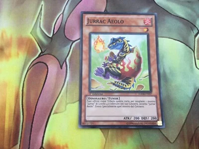HA04-IT017 HA07-EN017 Jurrac Aeolo - SUPER RARE 1st Edition (ITALIAN) Yugioh - Image 1 of 4