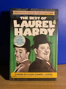 The Best of Laurel & Hardy (6-DVD set) w/Hardcover Book….....BRAND NEW & SEALED! - Picture 1 of 3