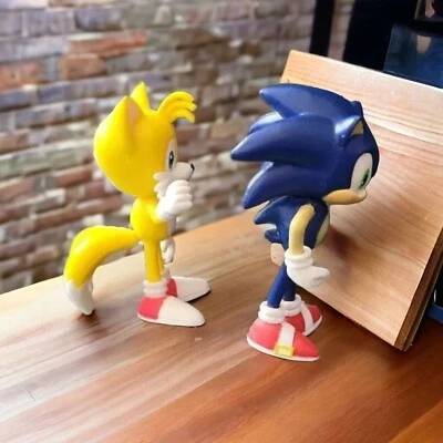 Sonic the Hedgehog 3" Vinilo Mini Serie Chaos Mini Series Sonic and Tails NECA  Foto 1 de 4