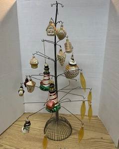 Vintage mundgeblasenes Glas Weihnachtsschmuck Konvolut mehrere Farben - Bild 1 von 5