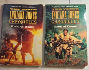 Young Indiana Jones Chronicles Books Vintage 1992 TV-2 & TV-5 - Imagen 1 de 6
