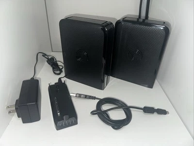 LOT of 2 - Seagate FreeAgent GoFlex Desk External 2TB HDD 9ZQ2N2-500 - Image 1 of 4