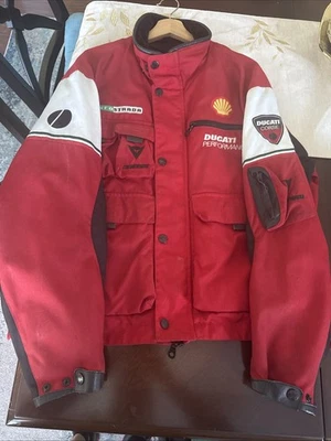 Chaqueta de moto para hombre Dainese Ducati Corse Infostrada Foto 1 de 4