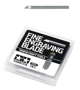Tamiya Craft Tool Series n.137 Lama in carburo di carburo 0,3 mm plastica modello utensile 7 - Foto 1 di 1