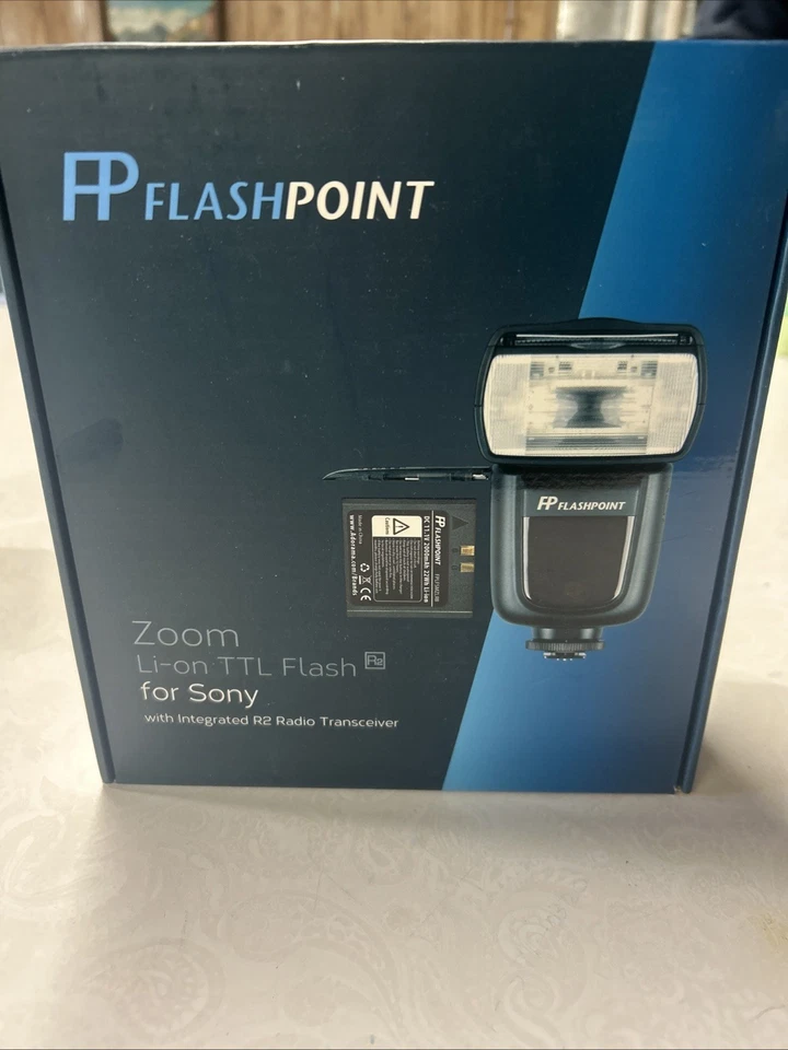 Flashpoint Zoom Li-on R2 TTL On-Camera Flash Speedlight for Sony - Image 1 of 4
