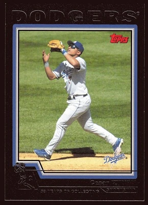 Cesar Izturis Los Angeles Dodgers 2004 Topps Black #114 SN /53 - Image 1 of 2