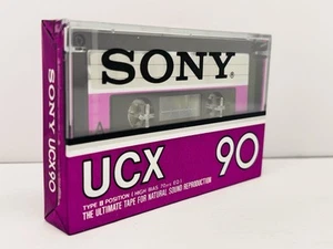 SONY UCX 90 VS. II TYPE II CASSETTE TAPE (1) (SEALED) - Picture 1 of 4