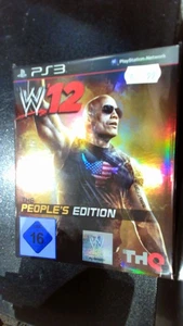 WWE 12 THE PEOPLE'S EDITION  PS3 im Pappschuber - Bild 1 von 1