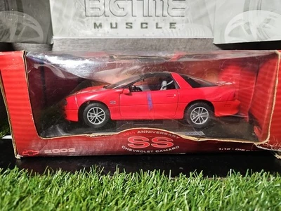 🔥 Welly Premium Collection 2002 35th Ann Gen 4 Chevrolet Camaro SS 1:18 Bad Box - Image 1 of 4