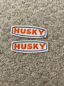 Parches de costura de estación de servicio HUSKY de colección - Imagen 1 de 4
