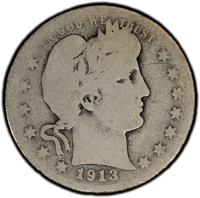 1913-S 25C PCGS AG03 CAC - Image 1 of 2
