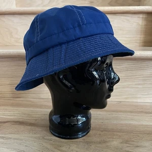 Sombrero de cubo vintage Columbia Goretex Denim azul sombrero de lluvia - Imagen 1 de 6
