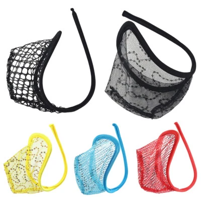 Hommes C-String Lingerie Bikini Slip T-Back Culotte En Forme De C Bulge / - Photo 1/4