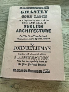 Ghastly Good Taste by John Betjeman (Paperback, 1986) English Architecture - Picture 1 of 9