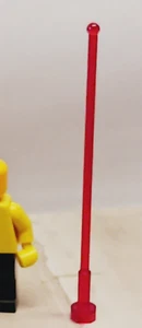 New LEGO Antenna TALL Trans Clear Red 8L Ham Radio CB Truck Semi Station Fire - Picture 1 of 1