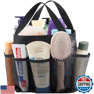 Lifewit Mesh Shower Caddy Freestanding Portable Shower Tote Bag for College D - Picture 1 of 5