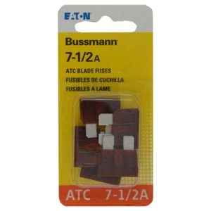 Bussmann BP/ATC-7-1/2-RP Brown 7-1/2A 32V 1kA Blade Fuse 19.3 L mm (Pack of 5) - Picture 1 of 1