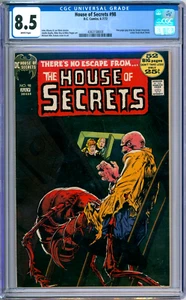 House of Secrets 98 clasificación CGC 8,5 en estado bastante bueno+ cómics blancos de DC 1972 - Imagen 1 de 2