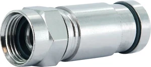 10 Stück Schwaiger F-Verpressstecker F-Stecker Verpress-Stecker 7mm Sat - Picture 1 of 1