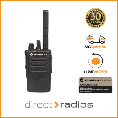 Motorola DP3441e VHF Digital Two Way Radio Walkie Talkie Handheld - Image 1 of 4