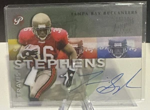 2002 Topps Pristine Autographs #PTS Travis Stephens Auto Acetate - Picture 1 of 2