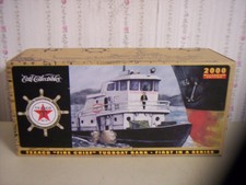 2000 Ertl Texaco Millennium Edition "Fire Chief" Tugboat Bank 1St In The Series