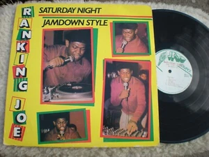 Ranking Joe lp Saturday Night Jamdown Style DJ Reggae Jah Guidance JA Orig NM - Imagen 1 de 2