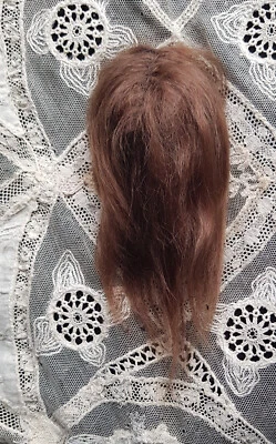 perruque mohair mignonnette mignonette poupée ancienne tour de tête 12 cm envir - Photo 1/3