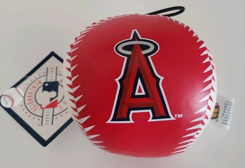 Los Angeles Angels Plush Souvenir Logo Baseball MLB Licensed by Good Stuff Cover