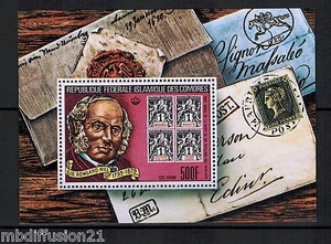 1978:COMORES//ROWLAND HILL.500F//BLOC/FEUILLET//NEUF**CHARNIERE//TIMBRE//Y/T.27 - Imagen 1 de 1