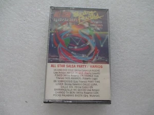 NOS, SEALED LATIN CASSETTE,ALL STAR SALSA PARTY, 14 SUPER HITS, - Imagen 1 de 1