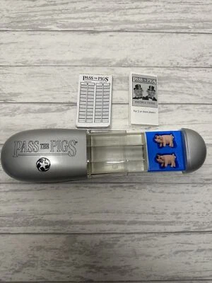 Juego Pass The Pigs Vintage 2010 David Moffat Juego de Mesa de Colección (g) Family Time Foto 1 de 4