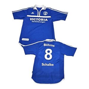 FC Schalke 04 2001 2002 Trikot Gr. S #8 Böhme Adidas S04 Victoria, Ruhrpott 