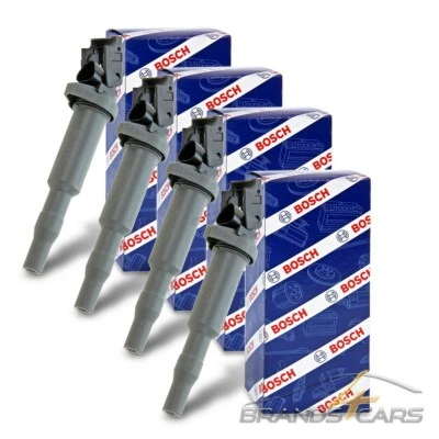 4x BOSCH ZÜNDSPULE FÜR BMW 1-ER E81 116 - 120 3-ER E90 316 318 320 5-ER E60 520 - Bild 1 von 4