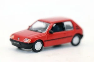 Norev Collectors 1/87 Peugeot 205 XR 1985 Red Diecast Toy Cars Model Ho Scale - Picture 1 of 16