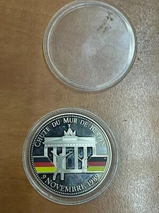Pièce Chute du Mur de Berlin 9 Novembre 1989 - Imagen 1 de 2