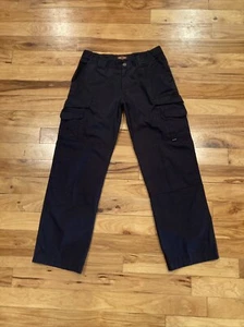 Tru-Spec Womens Tactical Work Cargo Dark Blue Pants Tag Size 6 Act Size 31 x 30 - Picture 1 of 12