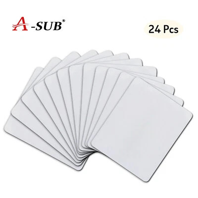 A-SUB Sublimation Blanks, 24PK Large Extended Gaming Mouse Pads 9.4"x7.9"x0.08" - Image 1 of 4