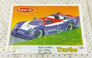 Avvolgitori gomma a bolle vintage TURBO NISSAN R-91 CP #305 Kent anni 80 - Foto 1 di 2