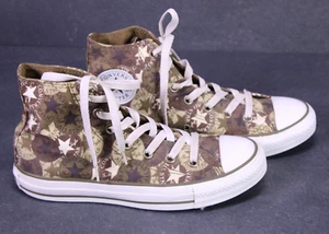 Converse All Star Ct Repeat Hi Sneaker Chucks Gr. 39 khaki Logo-Muster CH3-333 - Bild 1 von 14