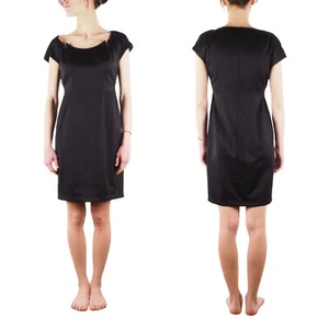 Thierry Mugler Vintage Women's Black Dress size 40 France 80s 90s - Picture 1 of 10