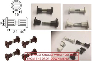 Verbindungsschrauben Möbel Verbindung Küche Schrank Kleiderschrank Menge 1-200 - Bild 1 von 7