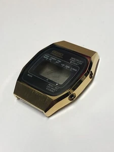 Seiko LCD M929-5010 Rare Étui Sgp Sans Mouvement Serial 9N4264(11/1979) NOS - Imagen 1 de 8