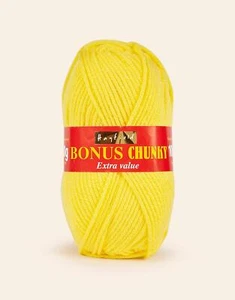 Sirdar Hayfield Bonus Chunky 100g, Limón Brillante 819 - Imagen 1 de 1
