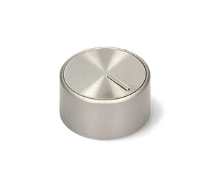 Manopola argentata ø 38 mm piano cottura Hotpoint Ariston Indesit originale - Foto 1 di 3